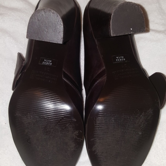 Rita..💯Leather Shoes👠👠💞 size 39 - Picture 5 of 8